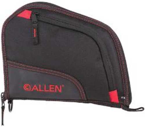 Allen 7738 Auto-Fit 9" Handgun Black/Red Endura Case